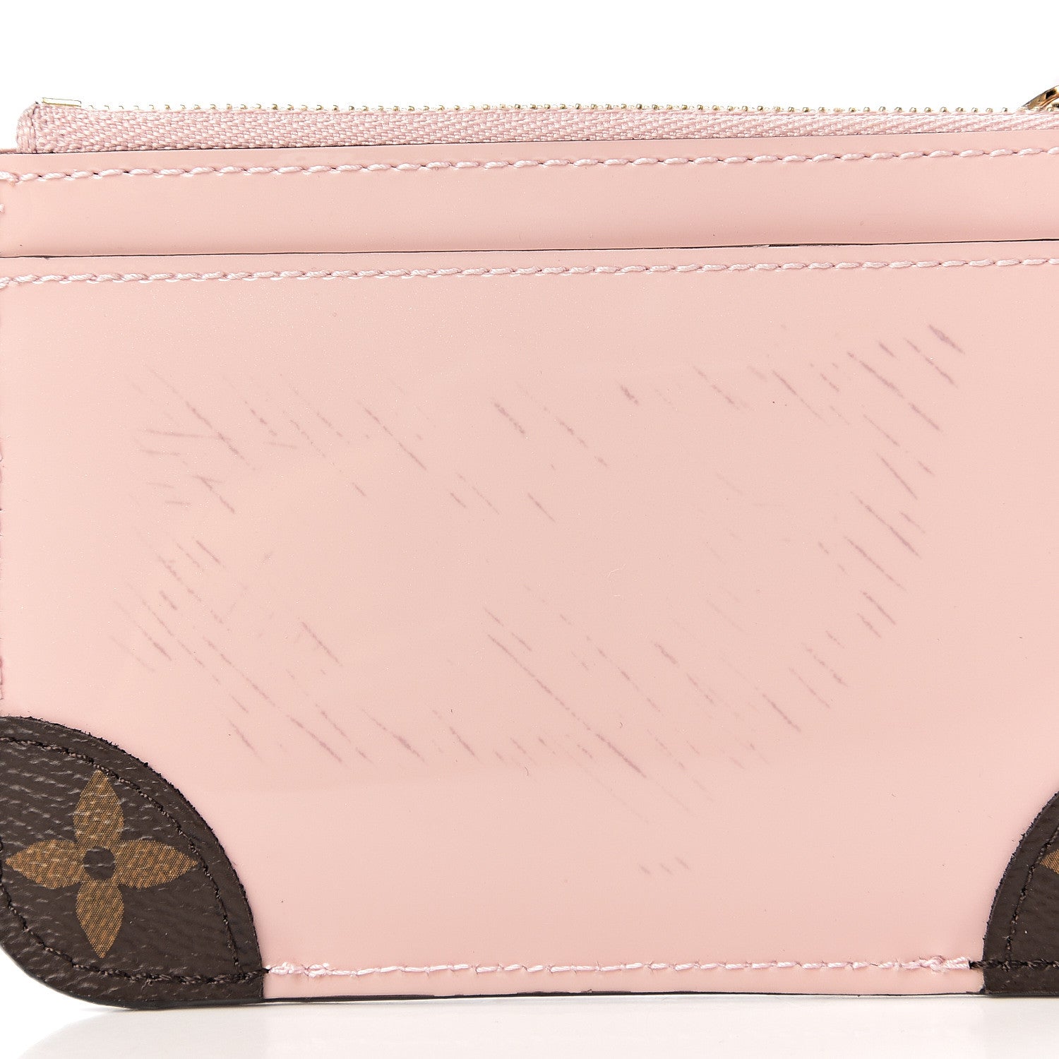 Louis Vuitton Patent Miroir Venice Key Pouch Rose Ballerine 6 of 6