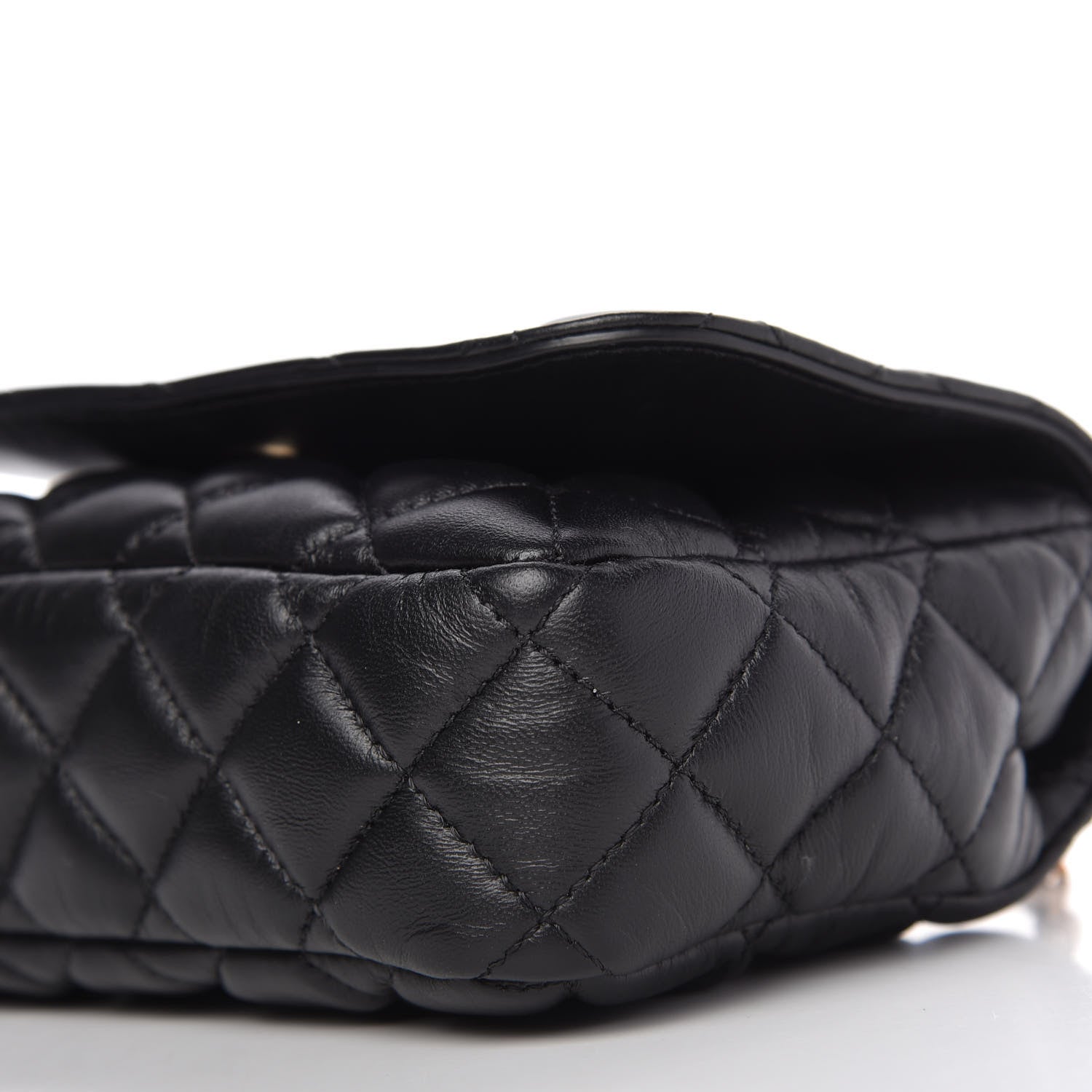 Versace Nappa Quilted Small Medusa Chain Crossbody Black 7 of 9