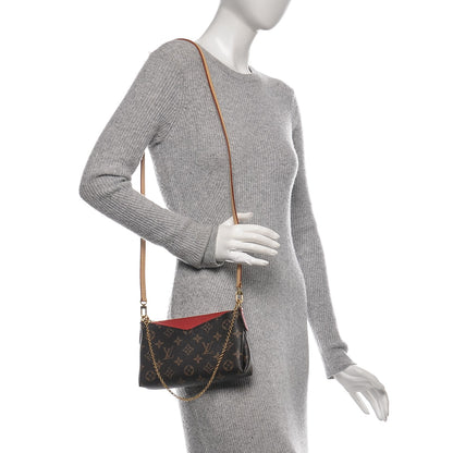 Louis Vuitton Monogram Pallas Clutch Cherry 2 of 6