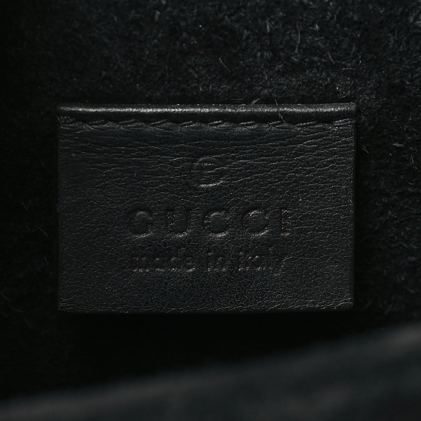 GG Supreme Monogram Mini Dionysus Shoulder Bag Black