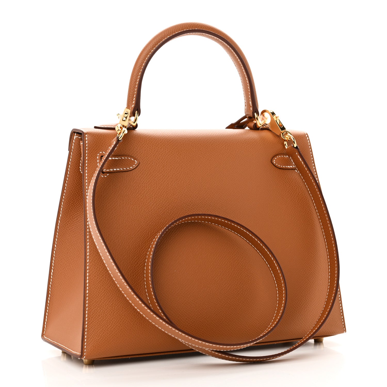 Hermes Epsom Kelly Sellier 25 Gold 3 of 11