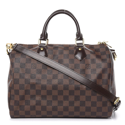 Louis Vuitton Damier Ebene Speedy Bandouliere 30 1 of 18