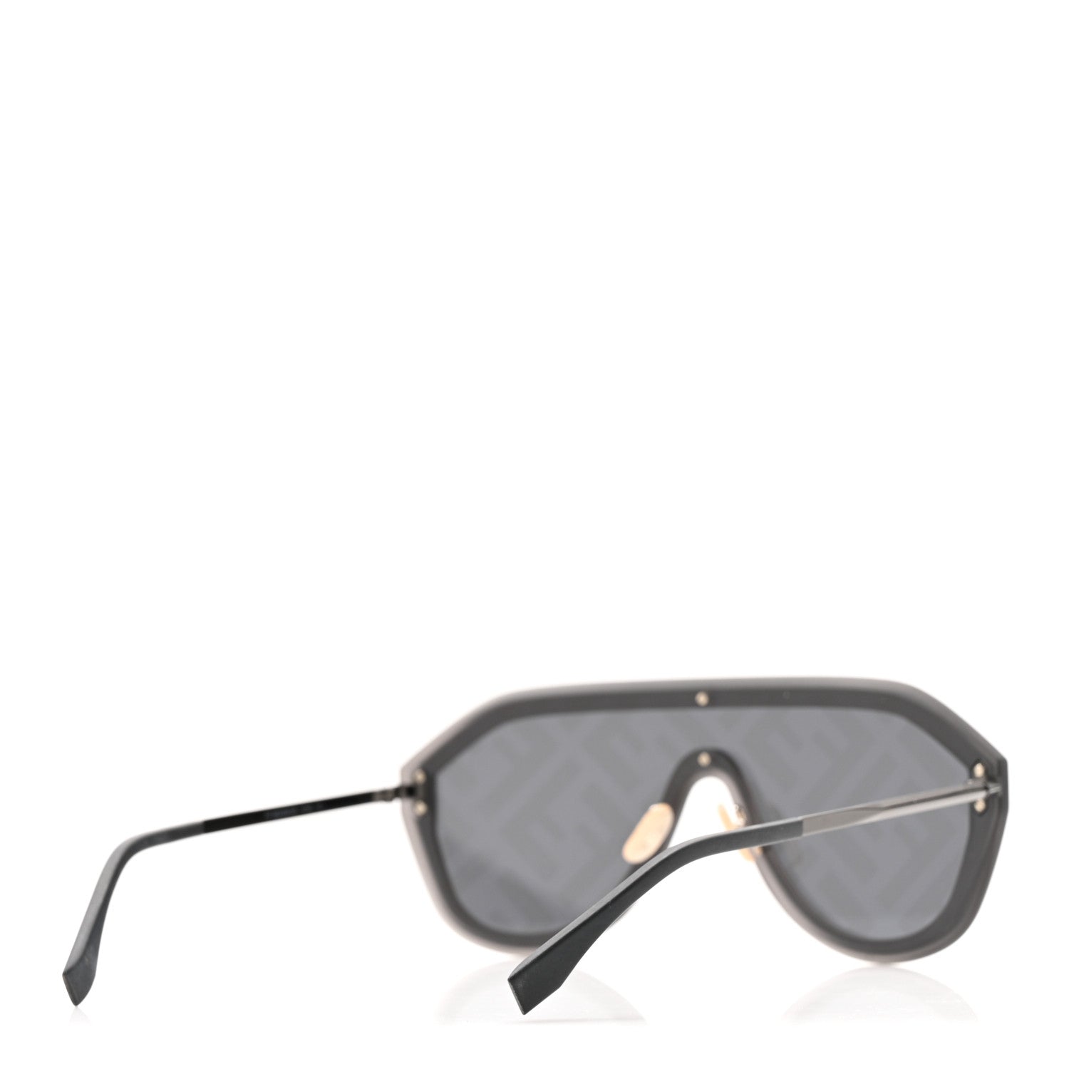 Fendi FF Fabulous Shield Sunglasses FF M0039/G/S Black 4 of 7