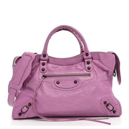 Balenciaga Agneau Classic Hardware City Rose Berlingot 3 of 11