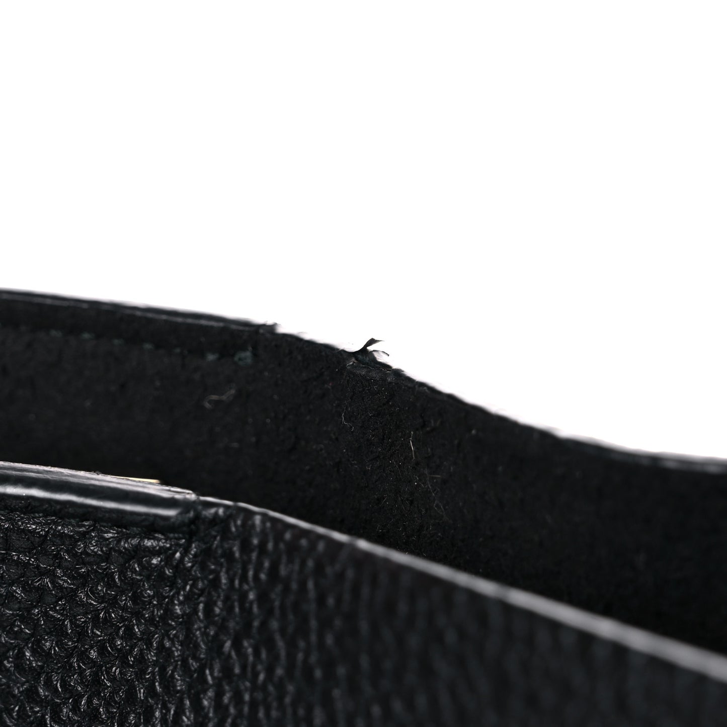 Calfskin Reverse Hobo Black