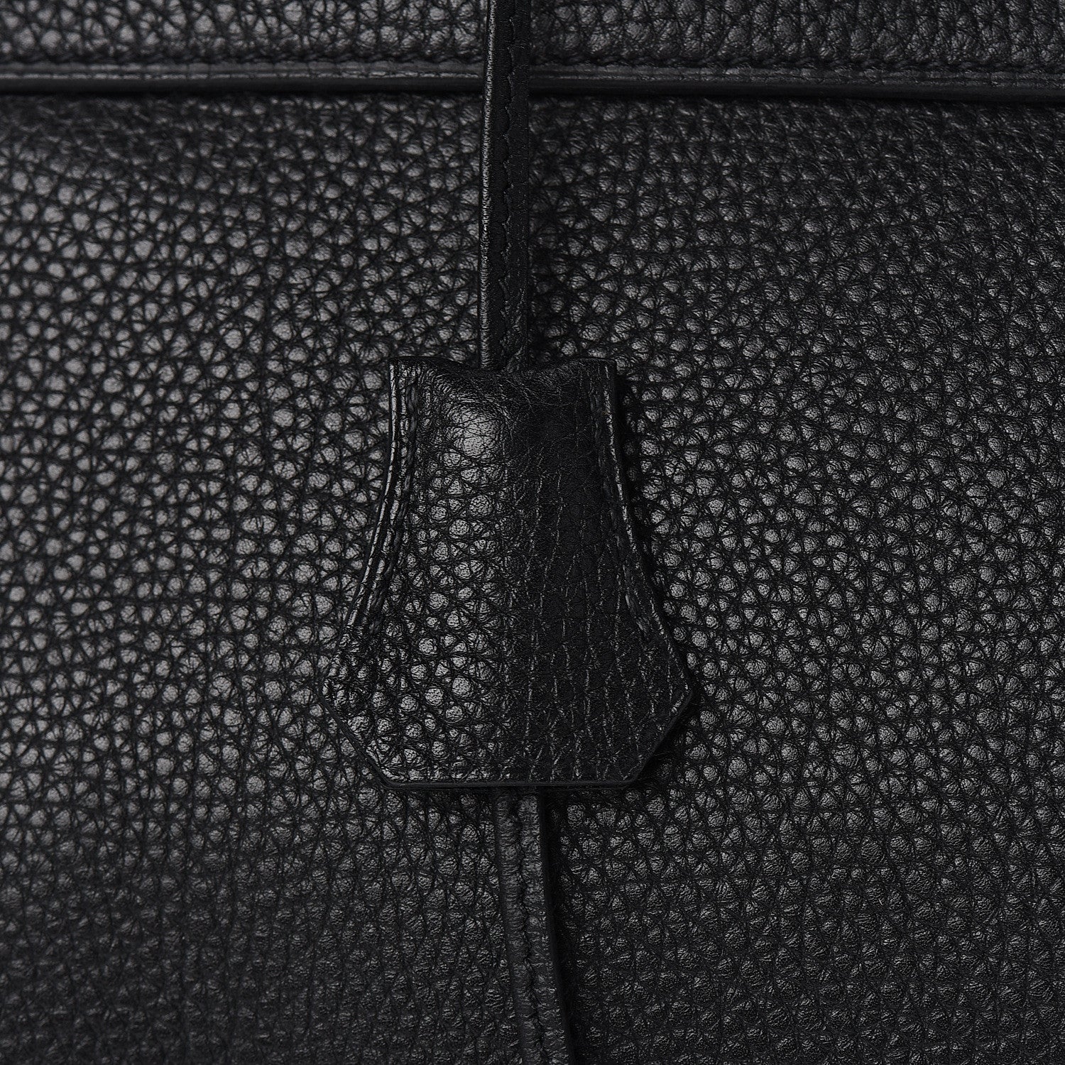 Hermes Taurillon Clemence Retourne Kelly 40 Black 15 of 34