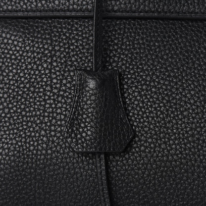 Hermes Taurillon Clemence Retourne Kelly 40 Black 15 of 34