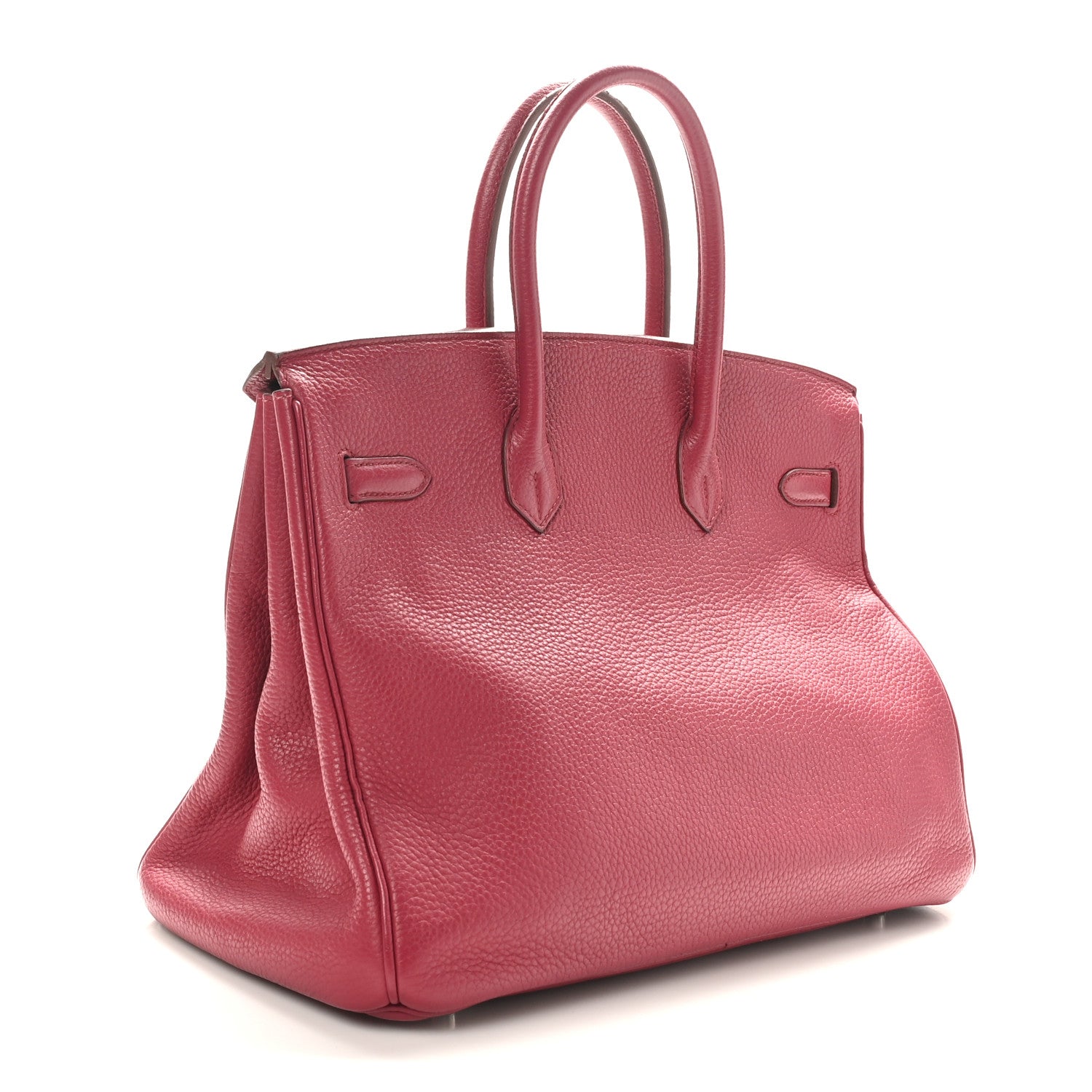 Hermes Taurillon Clemence Birkin 35 Rubis 3 of 11