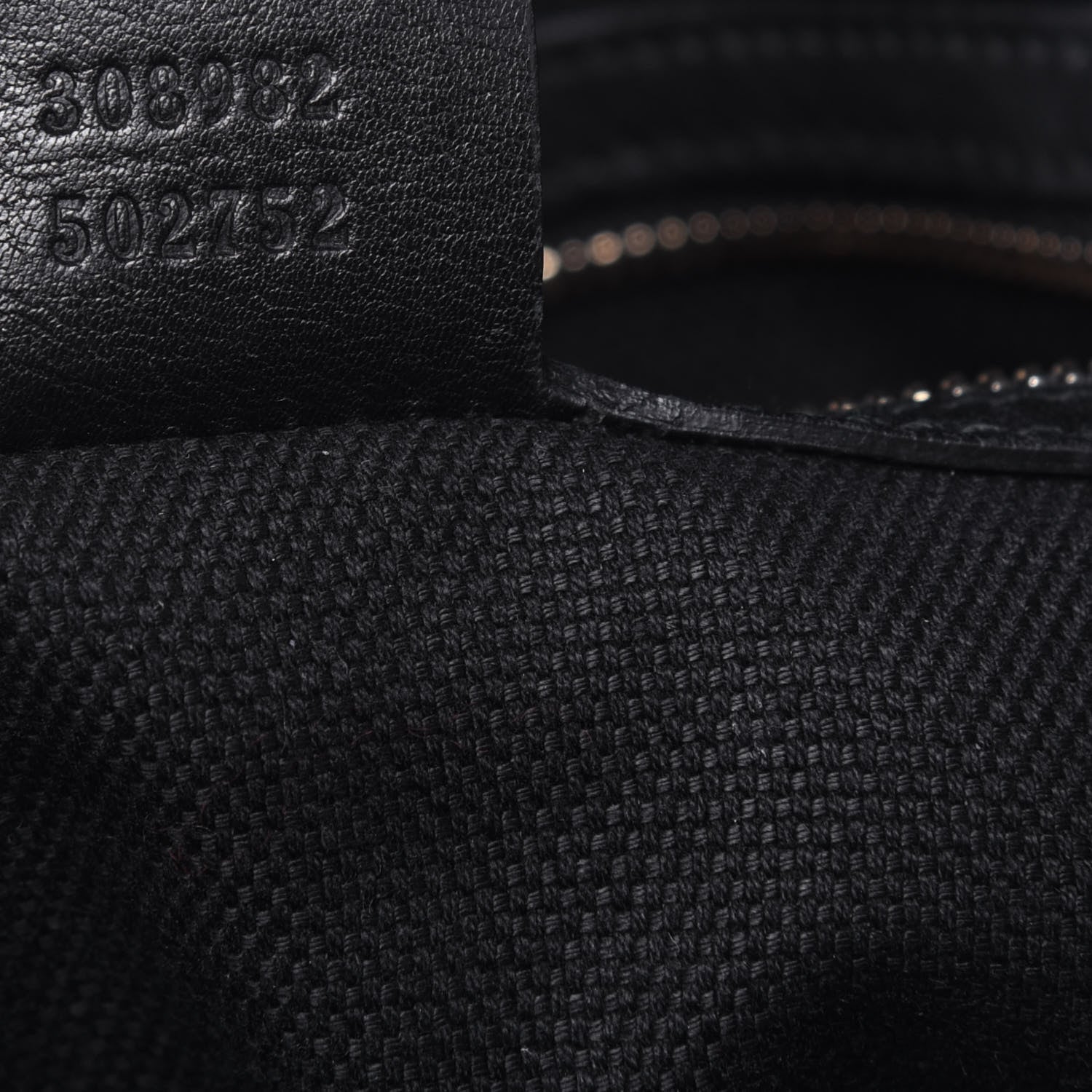 Gucci Patent Medium Soho Chain Shoulder Bag Black 7 of 21