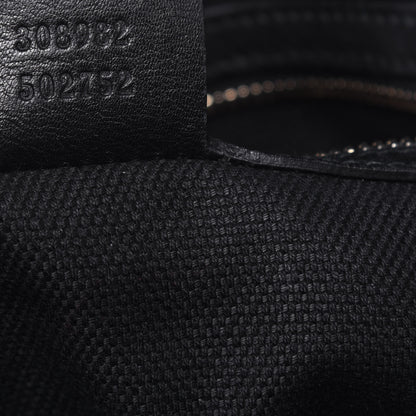 Gucci Patent Medium Soho Chain Shoulder Bag Black 7 of 21