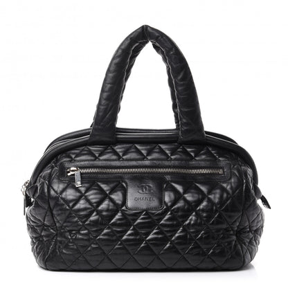 Chanel Lambskin Coco Cocoon Bowler Black 1 of 10