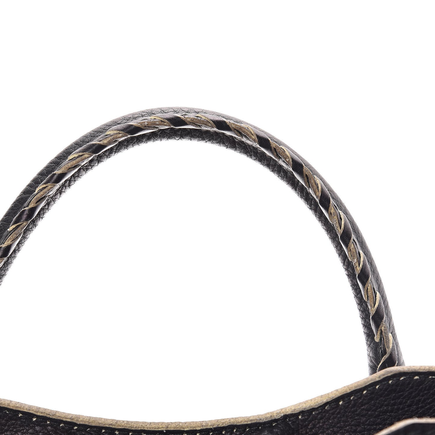 Supple Grained Calfskin Classic Silver Hardware Highlight City Black