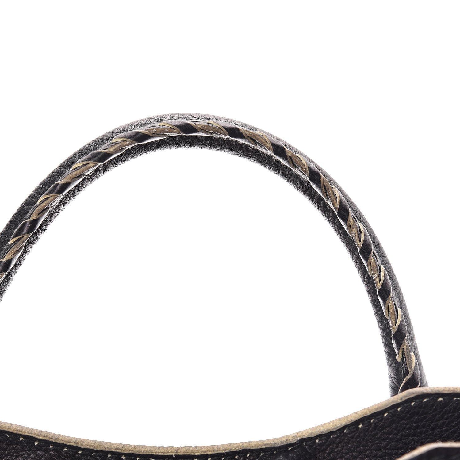 Balenciaga Supple Grained Calfskin Classic Silver Hardware Highlight City Black 15 of 15