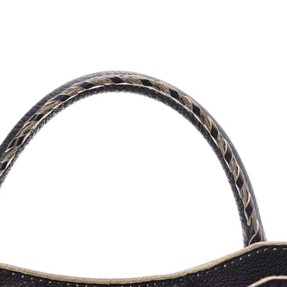 Balenciaga Supple Grained Calfskin Classic Silver Hardware Highlight City Black 15 of 15