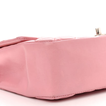 Chanel Lambskin Medium Heart Valentine Flap Pink 9 of 16