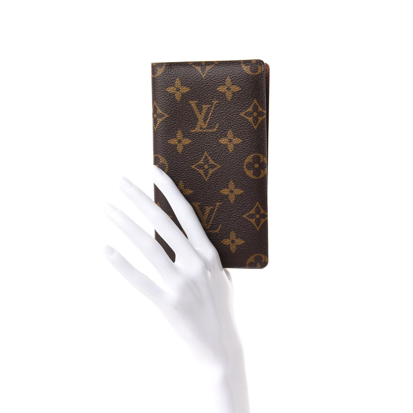 Monogram Checkbook Holder Case Wallet
