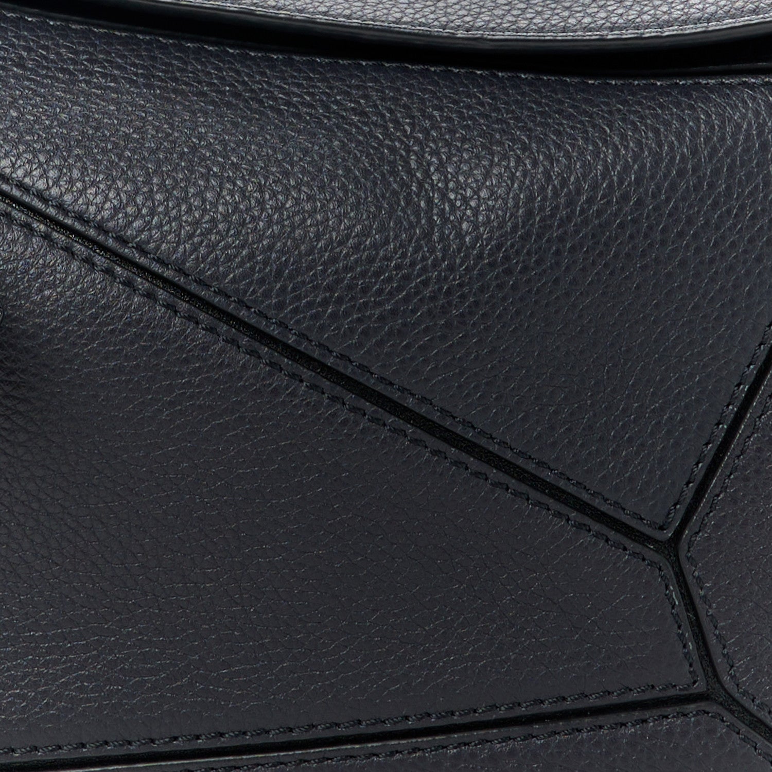 Loewe Calfskin Small Puzzle Bag Midnight Blue Black 8 of 10