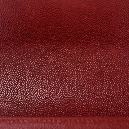 Chanel Caviar Quilted Small Boy Flap Dark Red 11 of 12