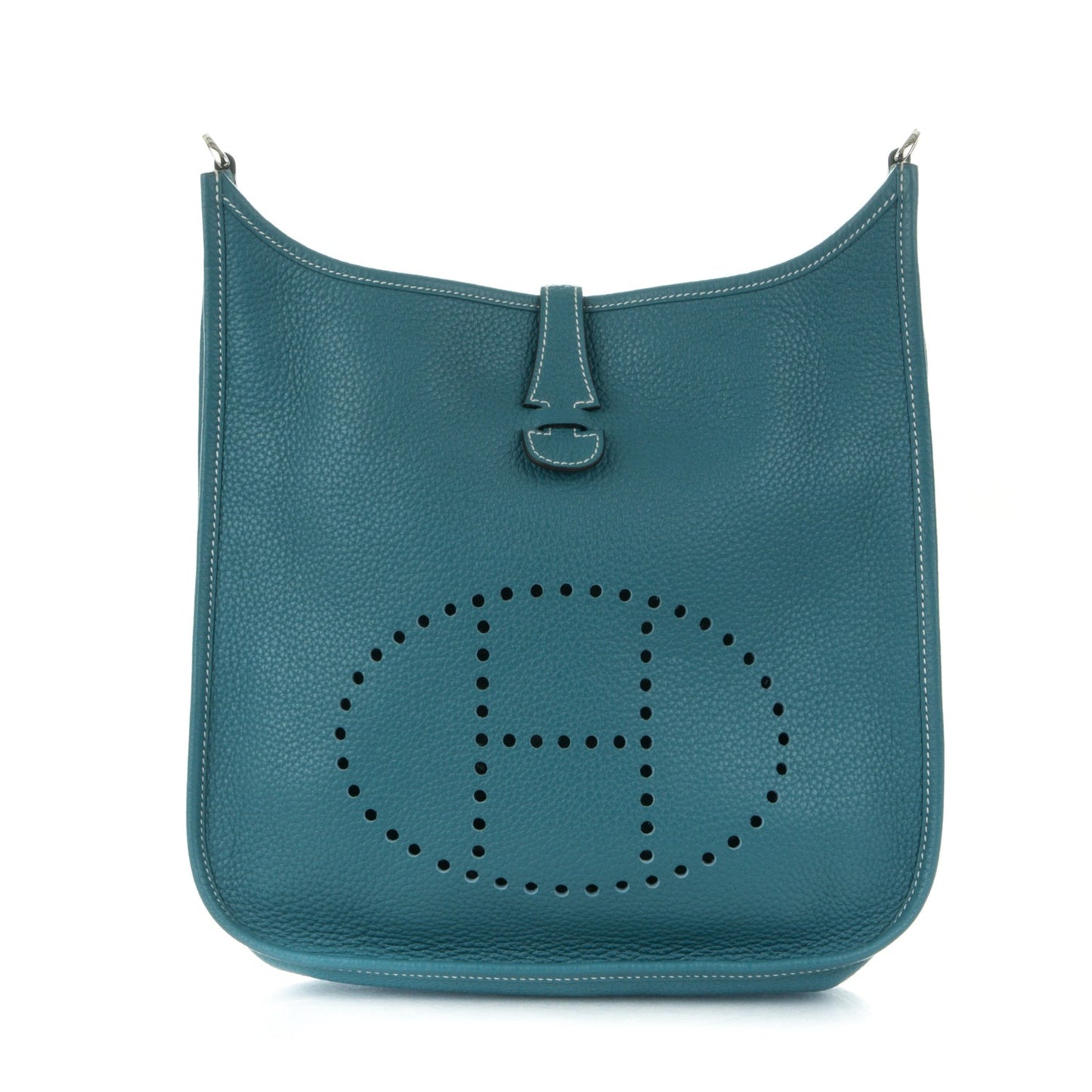 Taurillon Clemence Evelyne III PM Blue Jean