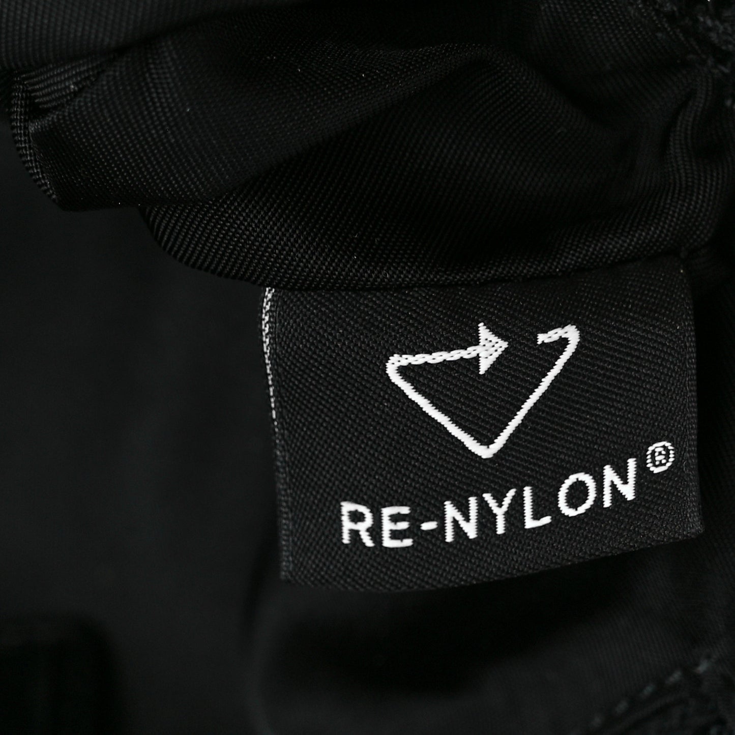 Re-Nylon Saffiano Belt Bag Black