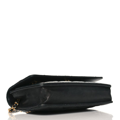 Chanel Lambskin Quilted Wallet On Chain WOC Black 4 of 20