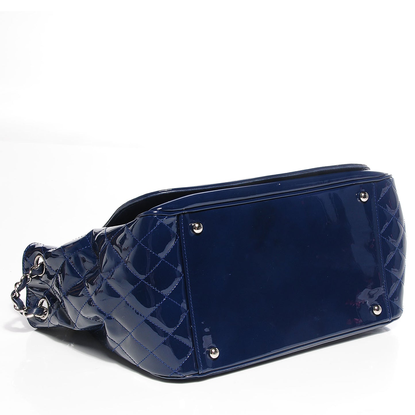 Vinyl CC Lipstick Accordion Flap Blue