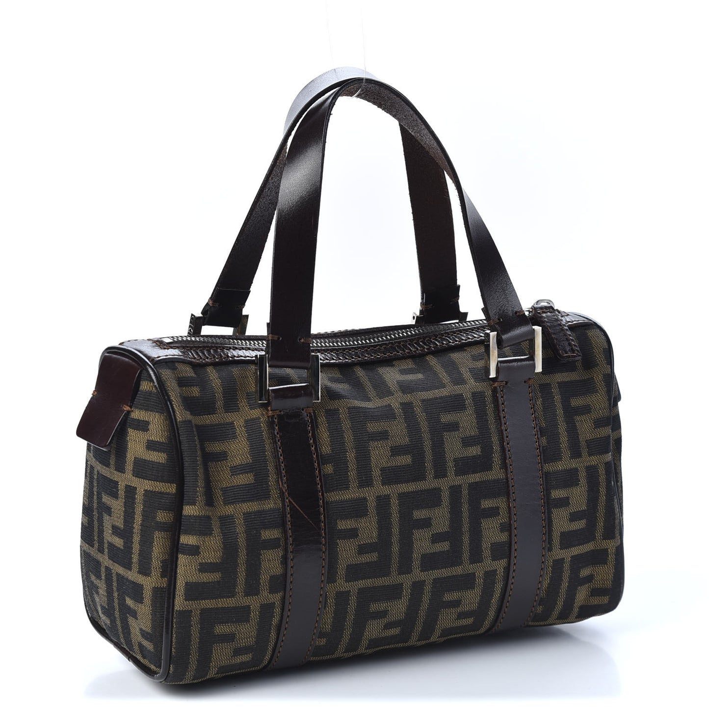Zucca Mini Boston Satchel Tobacco