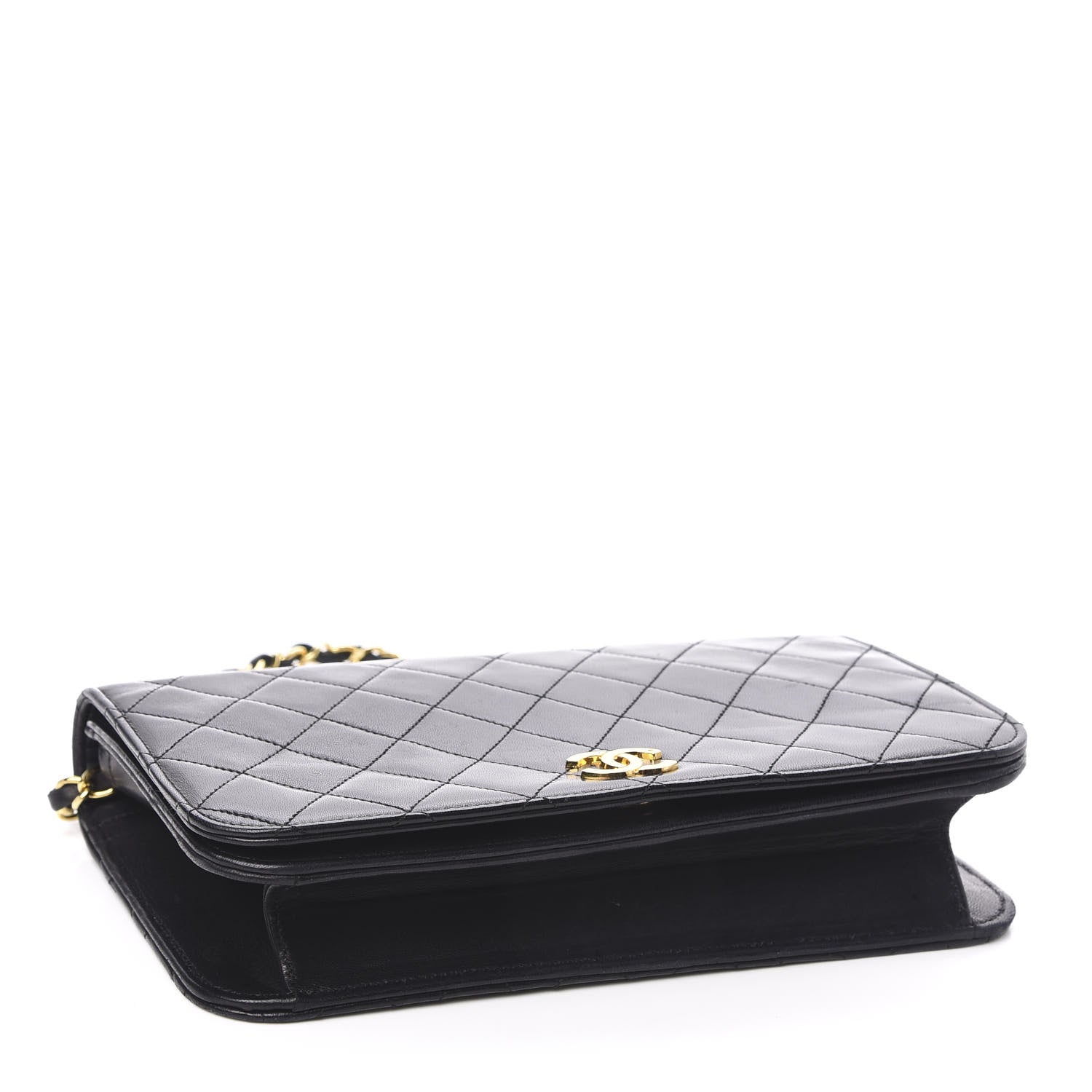 Chanel Lambskin Quilted Small Single Flap Black 4 of 10