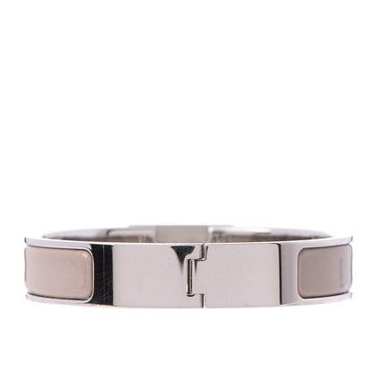 Hermes Enamel Clic Anneau Bracelet PM Marron Glace 3 of 4