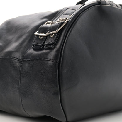 Saint Laurent Calfskin Medium Rider Bucket Bag Black 10 of 13