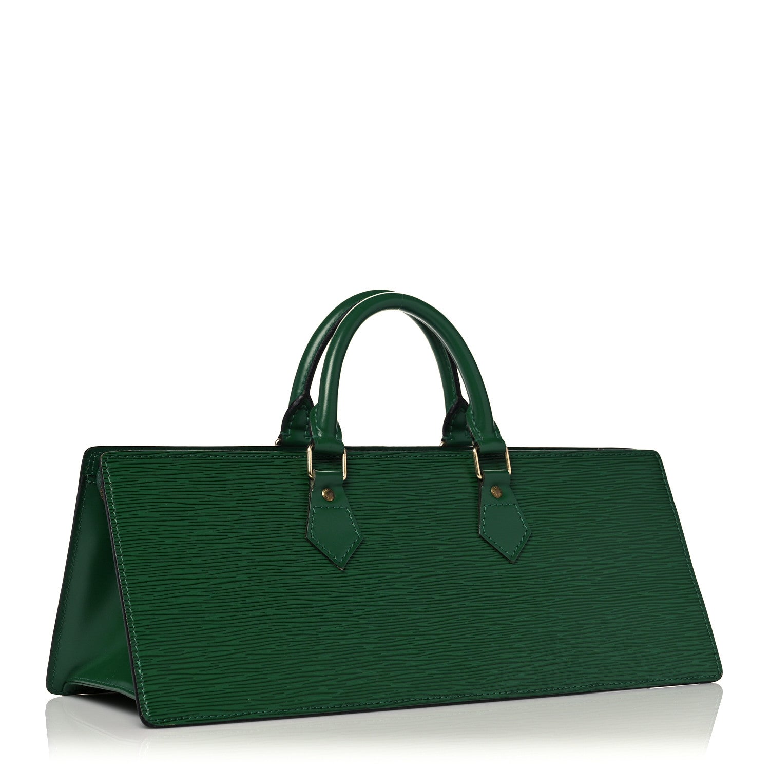 Louis Vuitton Epi Sac Triangle Green 3 of 22
