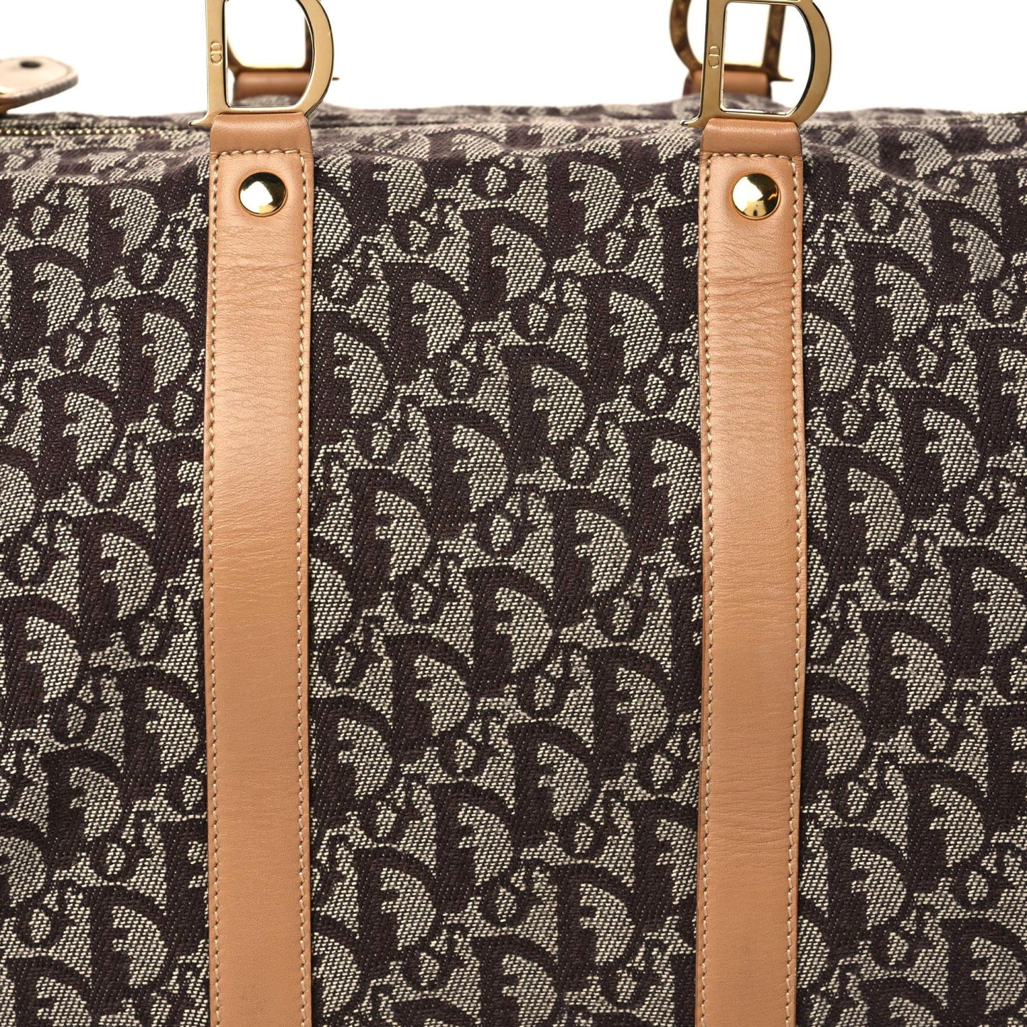 Monogram Boston Bag Brown