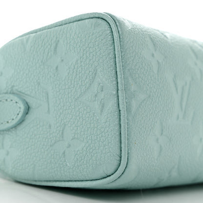 Louis Vuitton Empreinte Monogram Nano Speedy Pearly Lagoon Turquoise 8 of 9