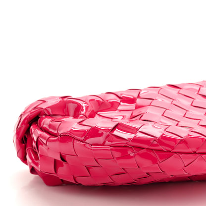 Bottega Veneta Patent Nappa Intrecciato Mini Jodie Candy Stripe 10 of 11