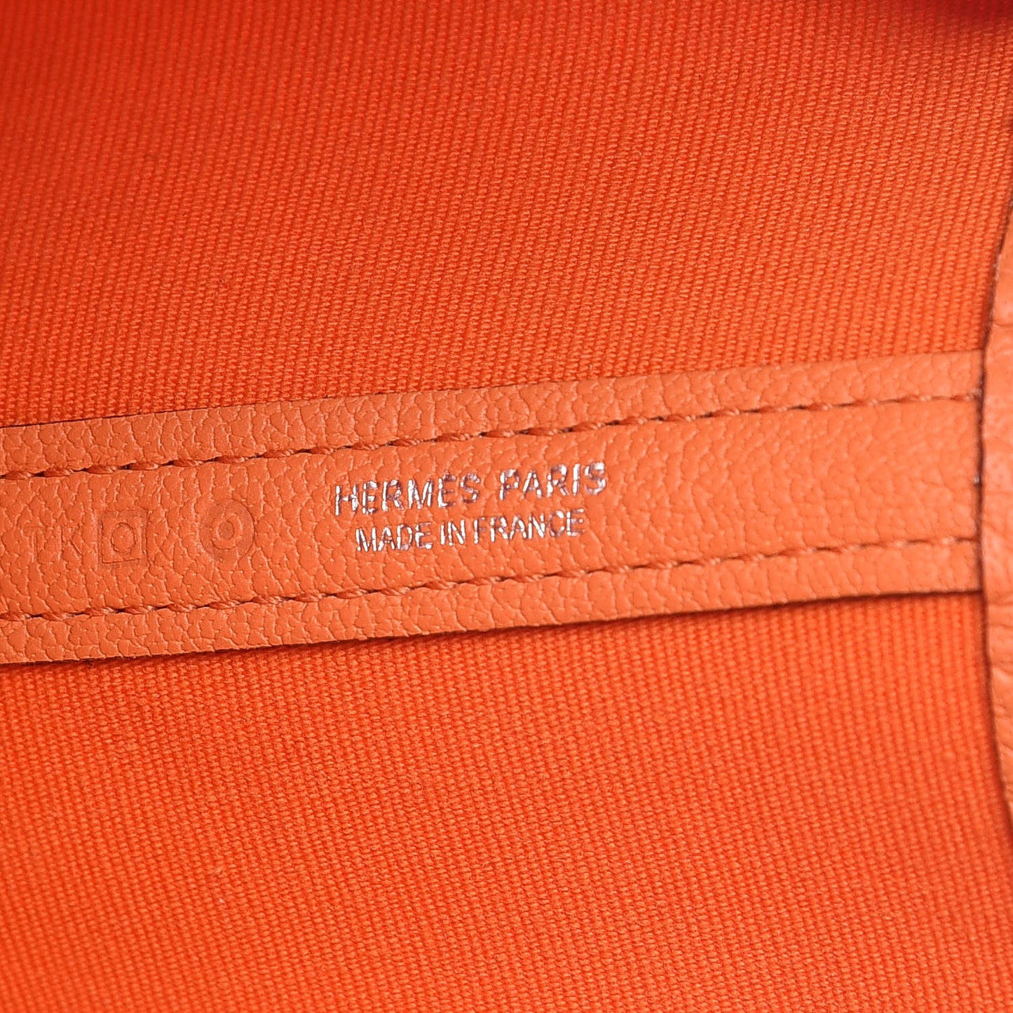Toile Negonda Garden Party Tote 36 MM Orange