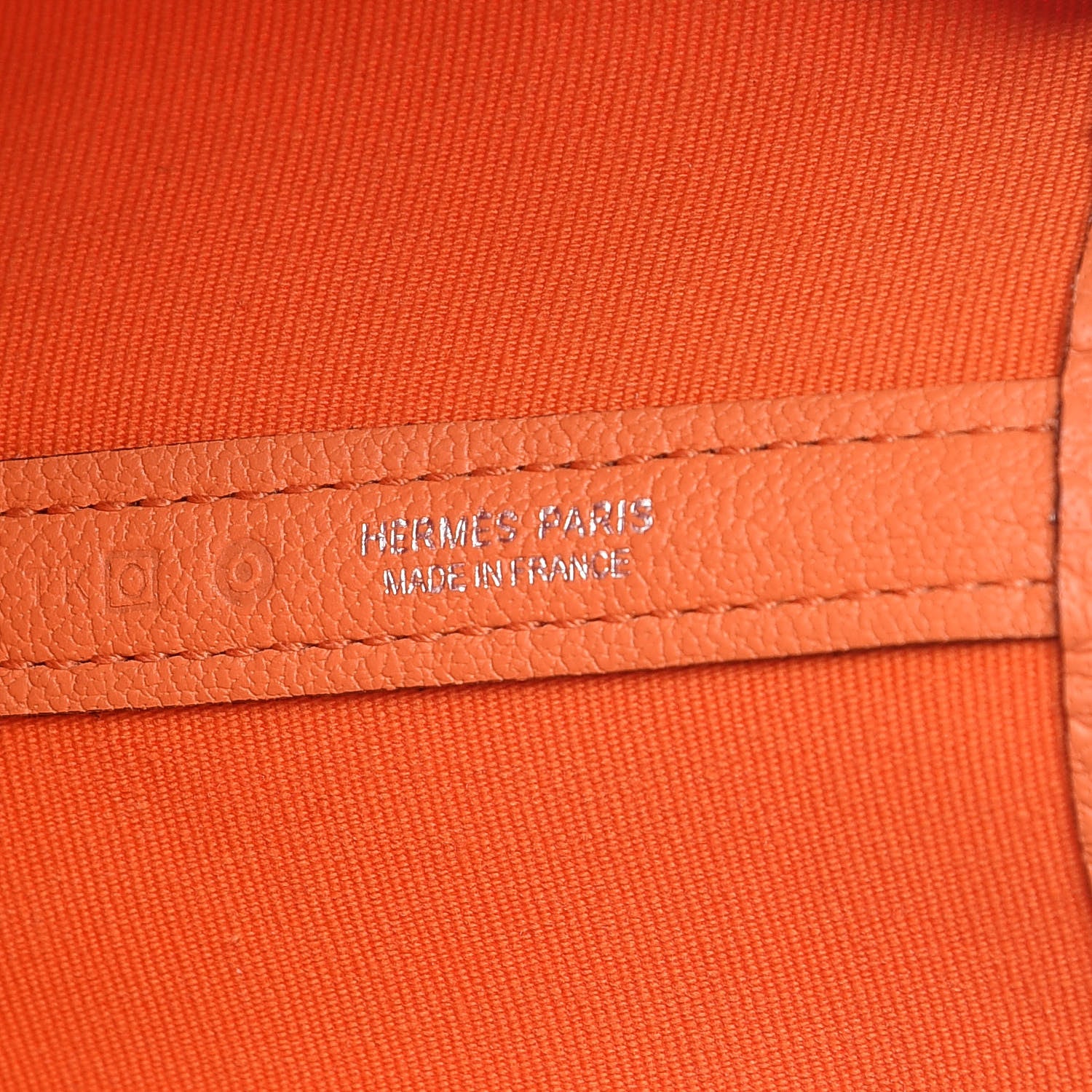 Hermes Toile Negonda Garden Party Tote 36 MM Orange 6 of 16