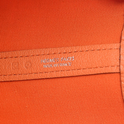 Hermes Toile Negonda Garden Party Tote 36 MM Orange 6 of 16