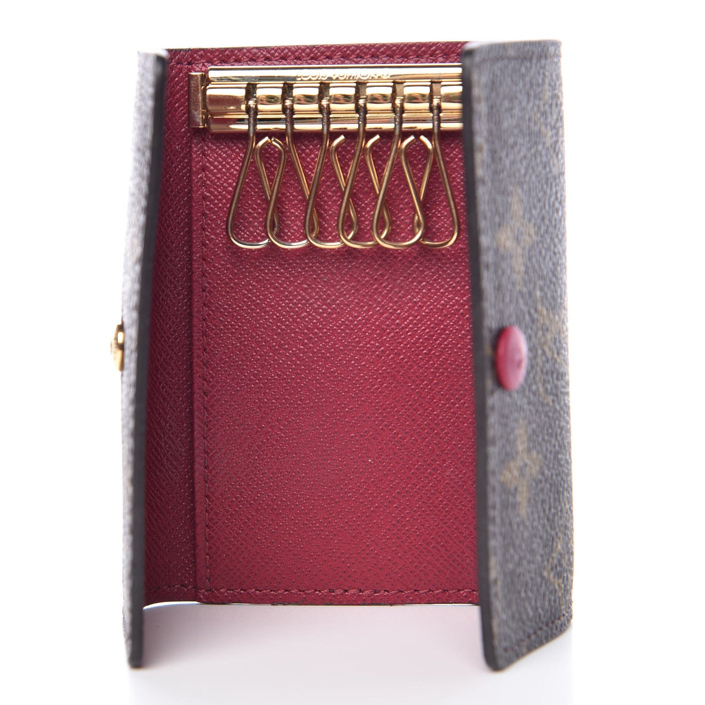 Monogram 6 Key Multicles Holder Fuchsia