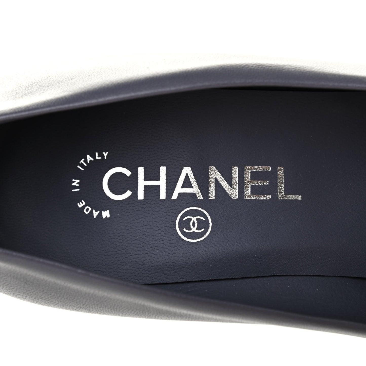 Lambskin Cap Toe CC Pumps 38 Dark Grey