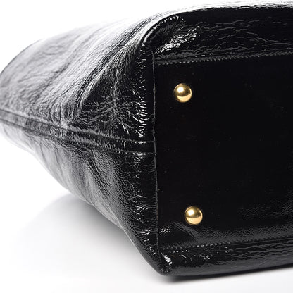 Saint Laurent Patent Large Neo Double Reversible Tote Black 9 of 10