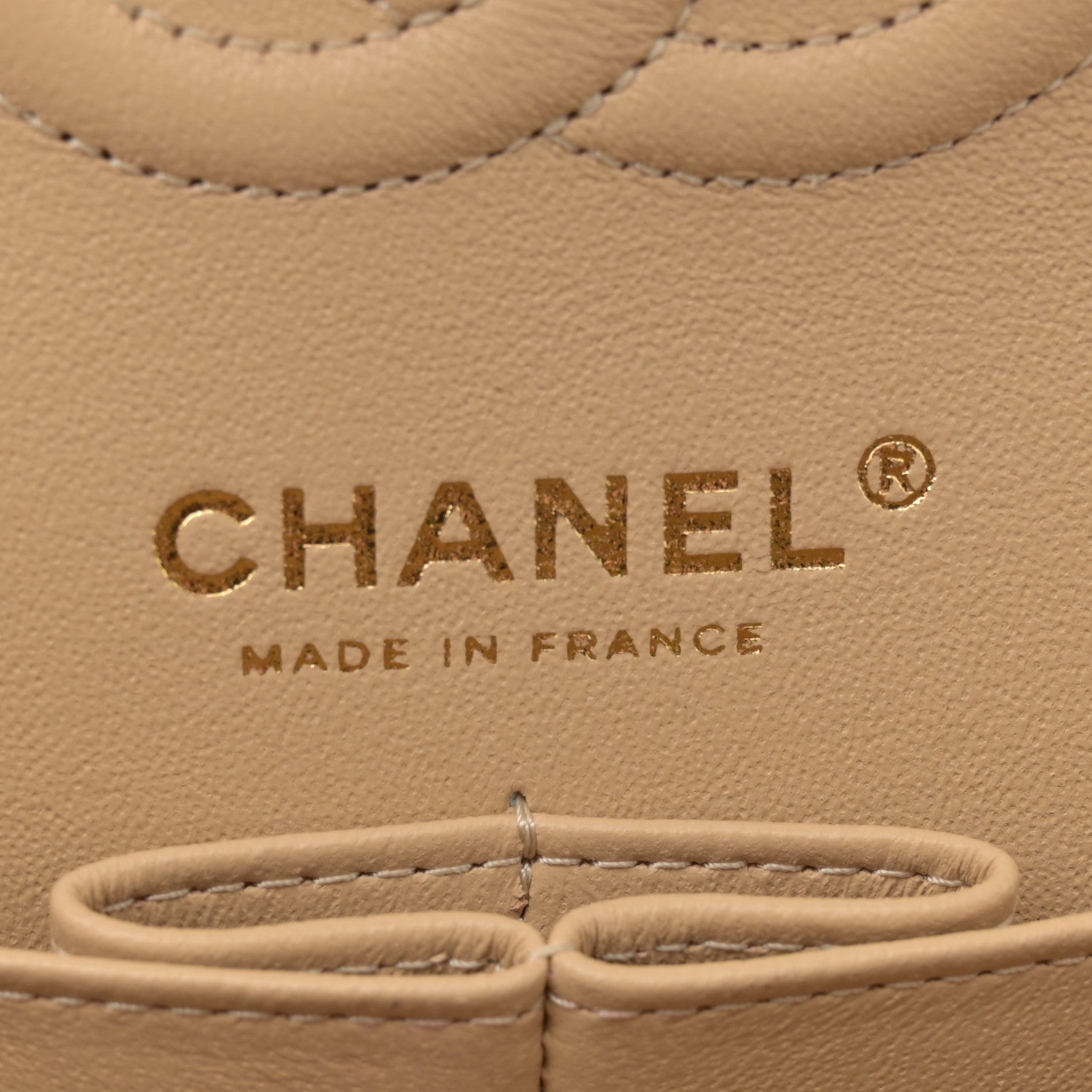 Chanel Caviar Quilted Small Double Flap Beige 6 of 11