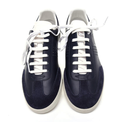 Christian Dior Homme Smooth Calfskin Suede Mens B01 Sneakers 39 Blue White 11 of 11