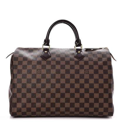 Louis Vuitton Damier Ebene Speedy 35 1 of 7