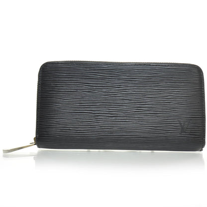 Louis Vuitton Epi Zippy Wallet Black 1 of 8