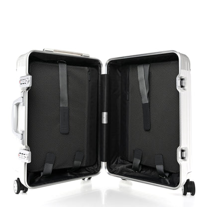 Rimowa Gloss Polycarbonate Aluminum Hybrid Cabin Gloss White 4 of 11
