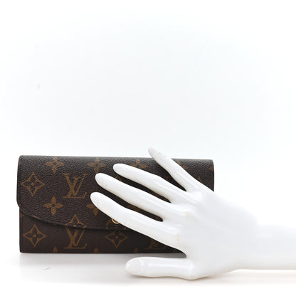 Louis Vuitton Monogram Emilie Wallet Fuchsia 2 of 6