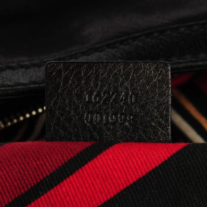 Gucci Calfskin Medium Britt Hobo Black 7 of 7