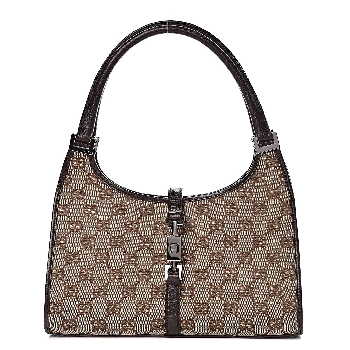 Monogram Small Bardot Bag Dark Brown