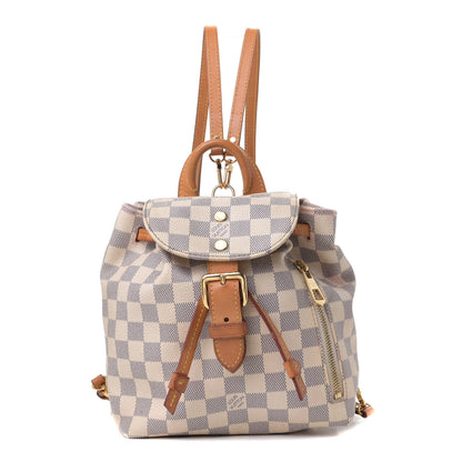 Louis Vuitton Damier Azur Sperone BB Backpack 1 of 10