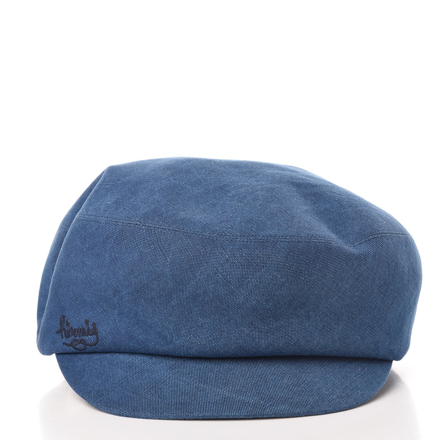 Linen Paola Cap 56 Indigo